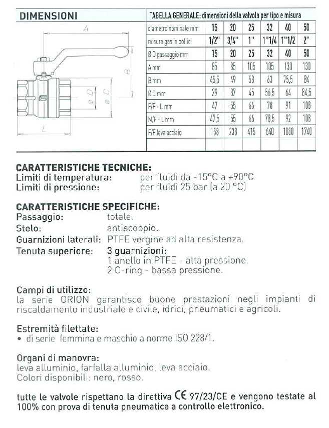 VALVOLA SF ORION FF 1/2   