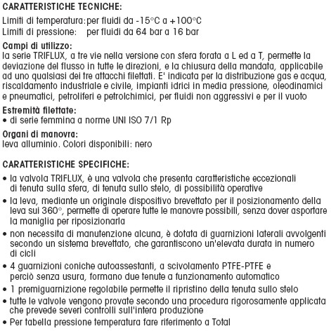VALV 3VIE TRIFLUX A T 3/4 