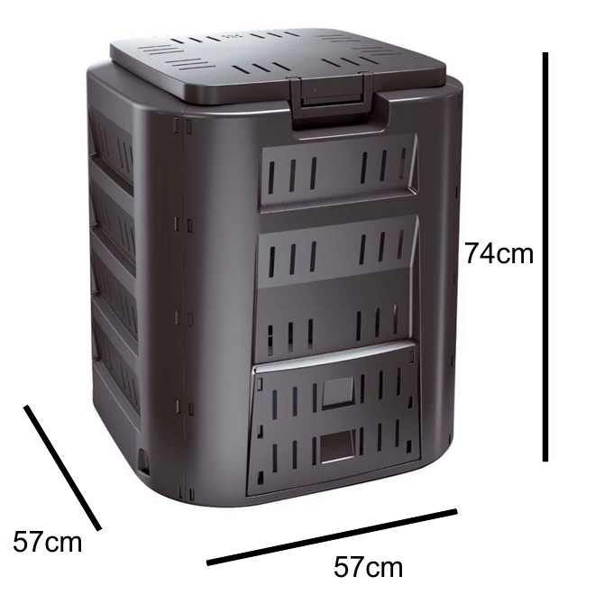 COMPOSTIERA 220L 57x57x74 