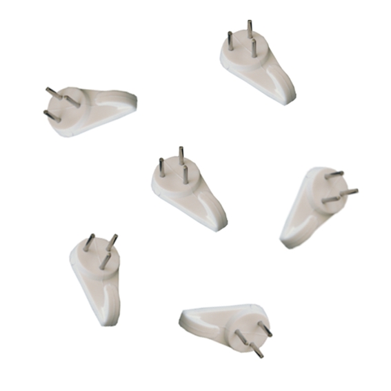 GANCIO NYLON 3 PUNTE   6PZ