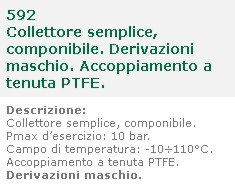 COLLETT MF 1" x 2 ATT 3/4M