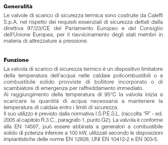 VALV SICUR TERMICA 1300 mm