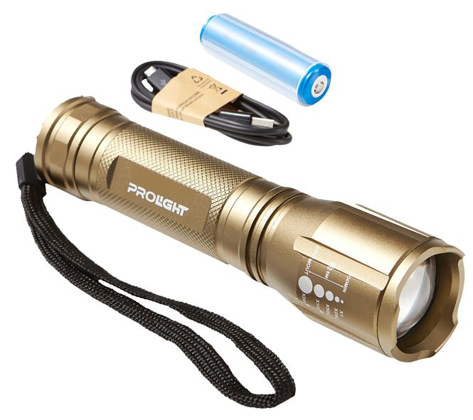 TORCIA RICAR USB 400LUM 5F