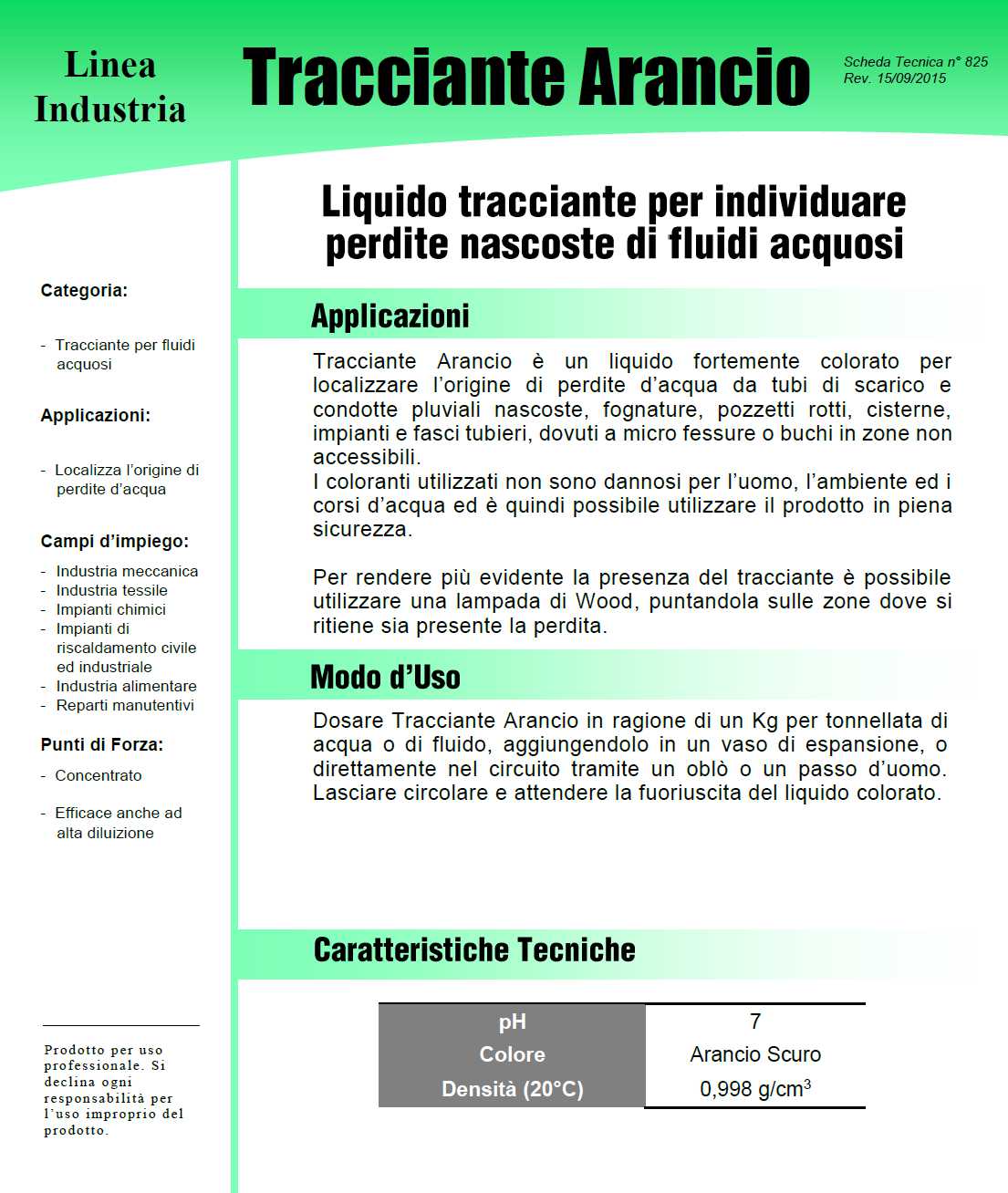 TRACC LIQ X ACQUA ARANC 1L