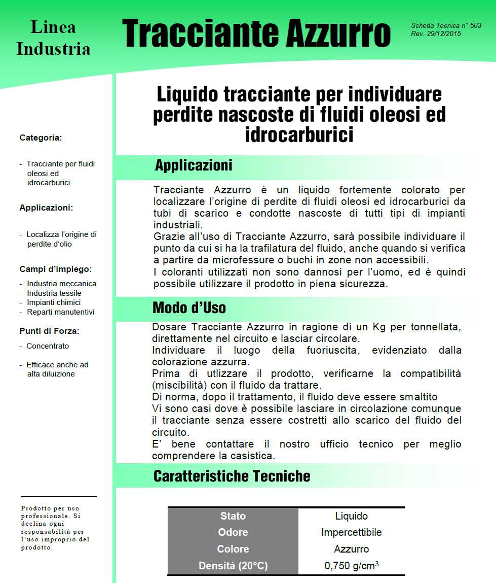 TRACC LIQ OLEOSI AZZUR 1LT