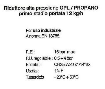 REGOL. AP GPL C/MAN 0,5-4B