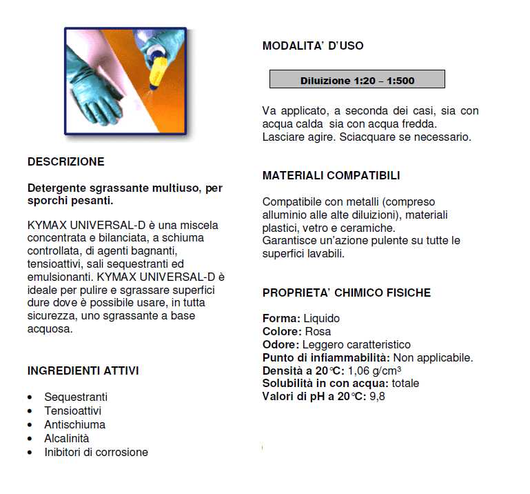 SGRASSANTE UNIVERSAL D 5KG