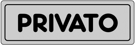CART ADESIVO PRIVATO  15X5