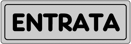 CART ADESIVO ENTRATA  15X5