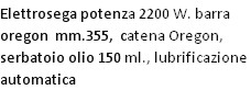 ELETTROS 2200W 40CM POW642
