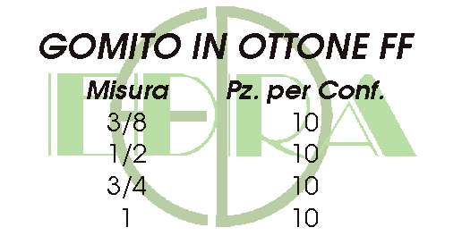 GOMITO CROMATO OTT FF 3/8 