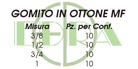GOMITO CROMATO OTT MF 3/8 