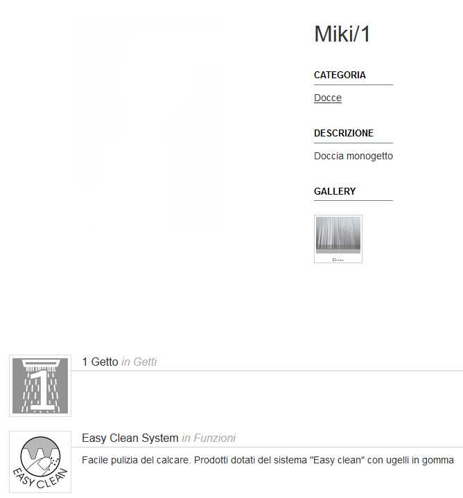 DOCCETTA MIKY 1J  CROMO   