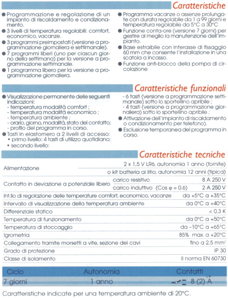 CRONOTERM SETTIM DIGI2 ECO