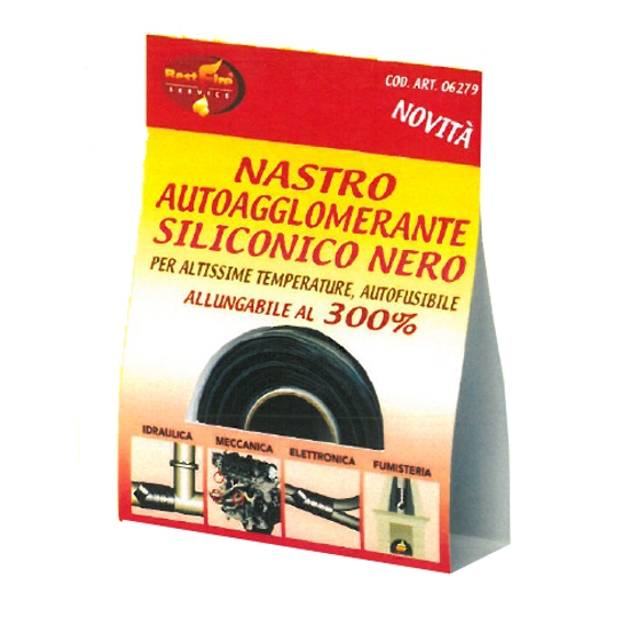 NASTRO AUTOAGGLOM 3MT NERO