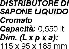 DISTRIBUTORE SAP LIQ L 0,5