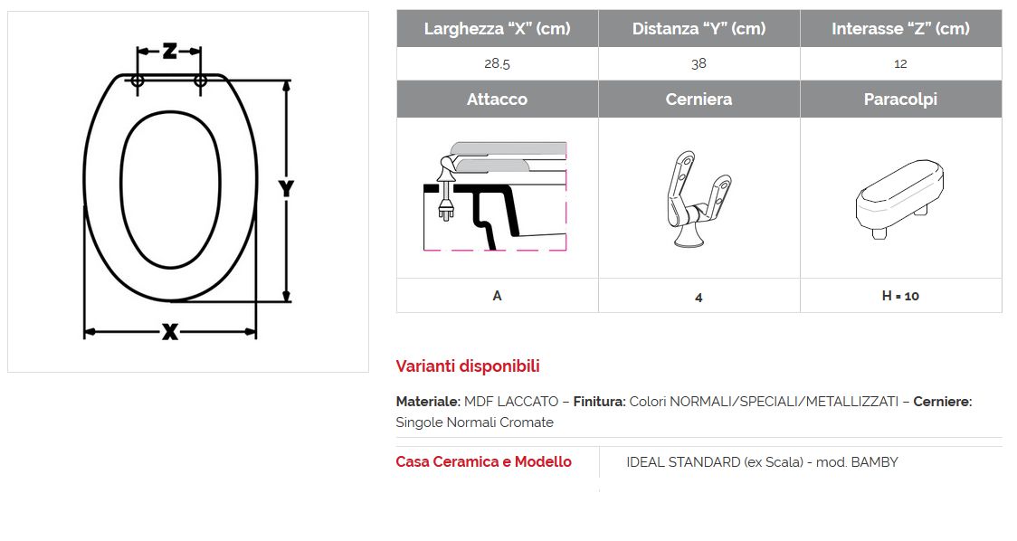 SEDILE X VASO BAMBY SCALA 