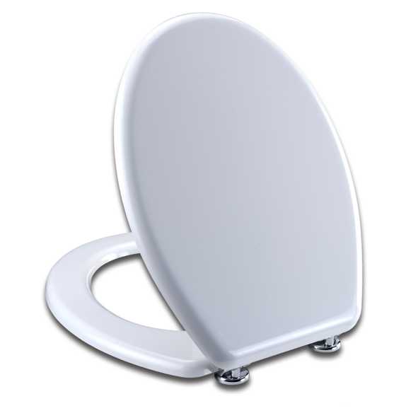 SEDILE ELLISSE MDF  BIANCO