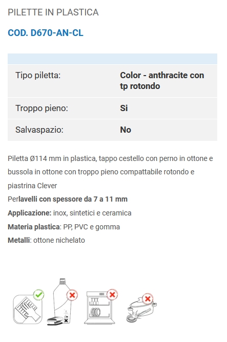 PIL BASKET LAVEL C/T TO AN