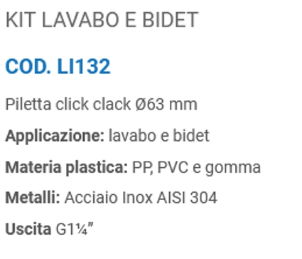 PILET CLIC CLAC POLIPROPIL