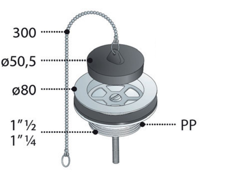 PILET GATTINARA 11/2X80 PP
