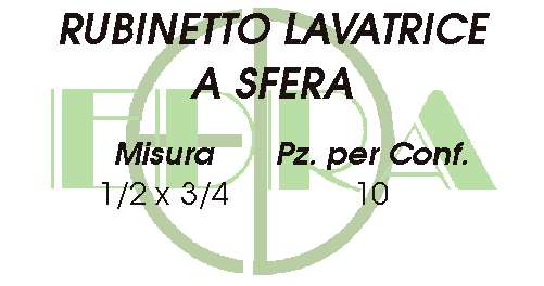 RUB SF x LAVATR 1/2x3/4 CR