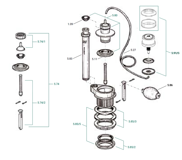BATTERIA UNIBOX  ATT BASSO