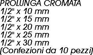 PROL.CROM.MF   1/2X10 mm  