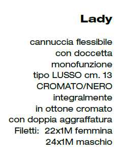 CANNUCCIA LUX MONOFUN CR/N