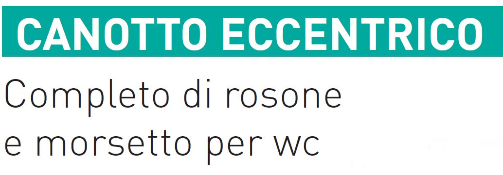 CANOTTO ALLACC VASO ECCEN 