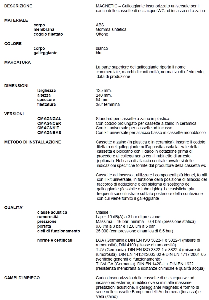 GALLEG MAGNETIC UNIVERSALE