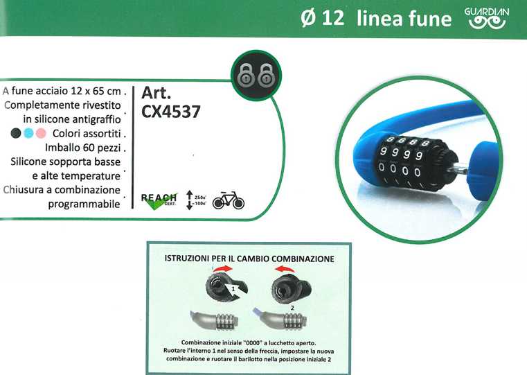 FUNE ACC COMBINAZ 12x65 CM