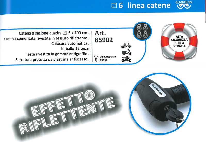 LUCCH+CAT RIV FLUO 6x100CM