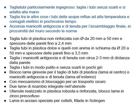 TAGLIAT PLAST BIX 20/50 MM