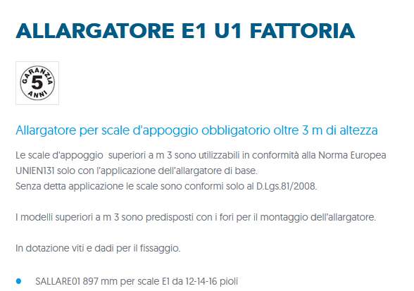 BARRA STABILIZ SCAL FATTOR