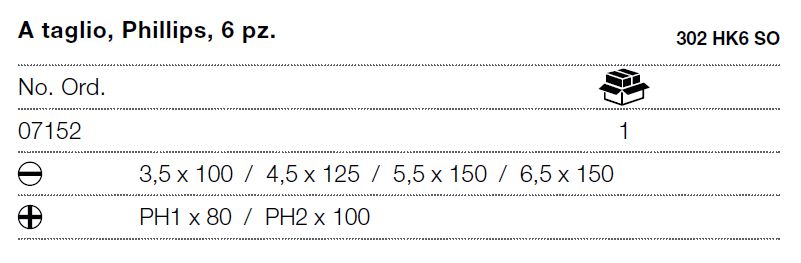 SET GIRAVITI 4TG+2PH SCAT 