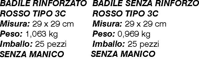 BADILE ACC TEMPRATO ROSSO 