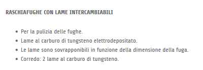 RASCHIAFUGHE C/2 LAME CARB