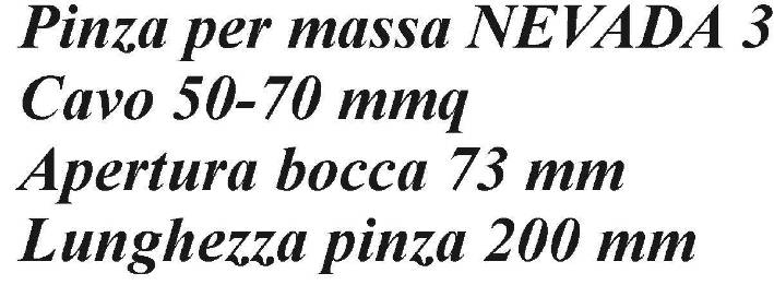 MORSETTO x MASSA NEVADA 3 