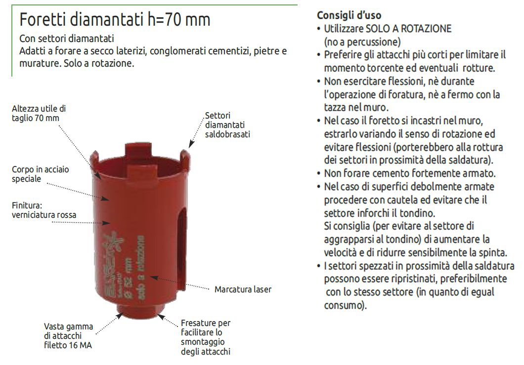 CORONA DIAM diametro  57 CM 7  M16