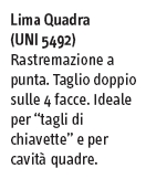 LIMA QUADRA 8" MEZZODOLCE 