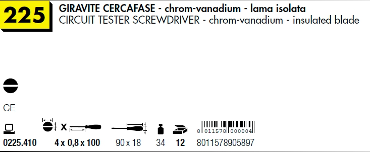 GIRAVITE CERCAFASE 4X100  