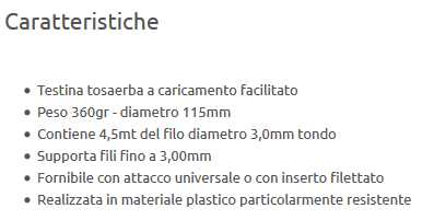 TESTINA CARICA RAP  MACH 1