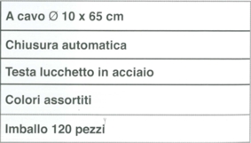 CAVO CICLO TOP C/CHIAV COL