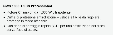 SMERIGL. GWS 12-125 1200W 
