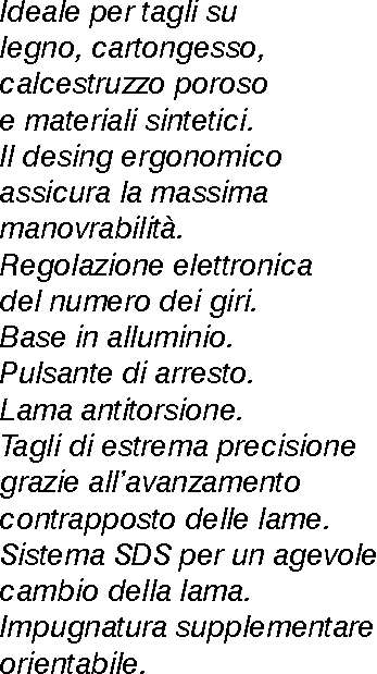 SEGA MULTIUSO GFZ 16-35 AC