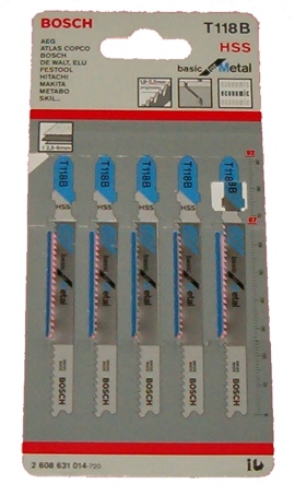 LAME T118B CONFEZIONE 5 PZ