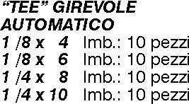 RACC AUT.A TE  1/8X4  50DG