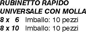 RUBIN.RAPIDO C/M FIS. 8X6 