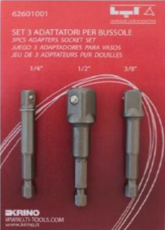 SET 3 ADAT BUSSOLE L 65 MM